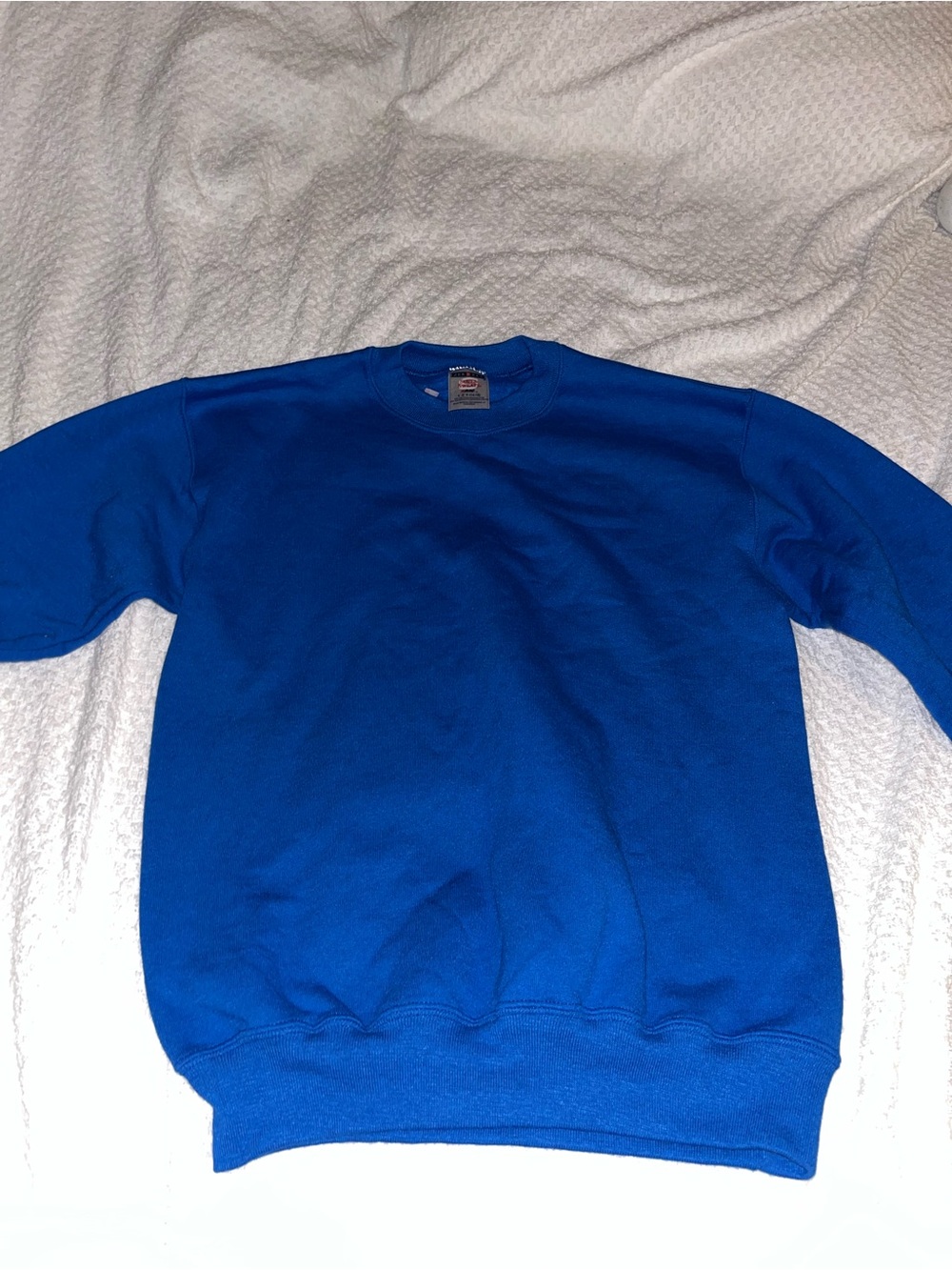 Jerzees Men's Bright Royal Blue Crewneck Sweatshirt